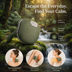 Premium Neck & Shoulder Massager, Deep Tissue Kneading, Heat Therapy | Full Body Relaxation