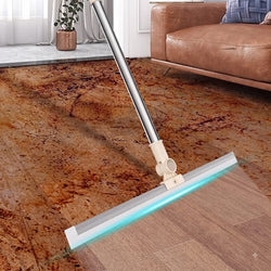 3-in-1 Magic Silicone Floor Wiper Broom | 180° Rotating & Extendable Floor Cleaner